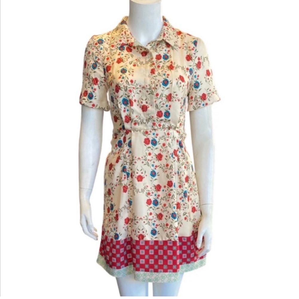 Sandro open back mini with collar size 36